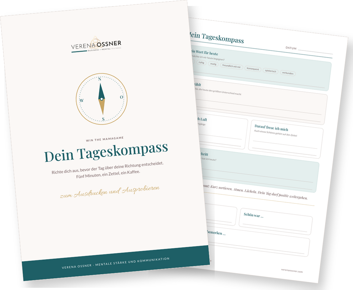 Vorschau: Dein Tageskompass zum Ausdrucken